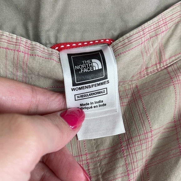 The North Face Mendocino Plaid Shorts Size 14 - Picture 2 of 6